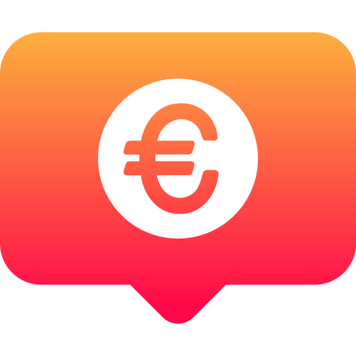 euro icono gratis