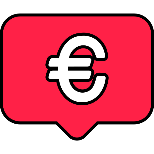 euro icono gratis