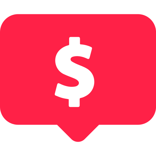 Dollar free icon