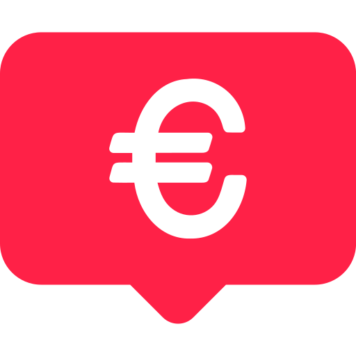 euro icono gratis