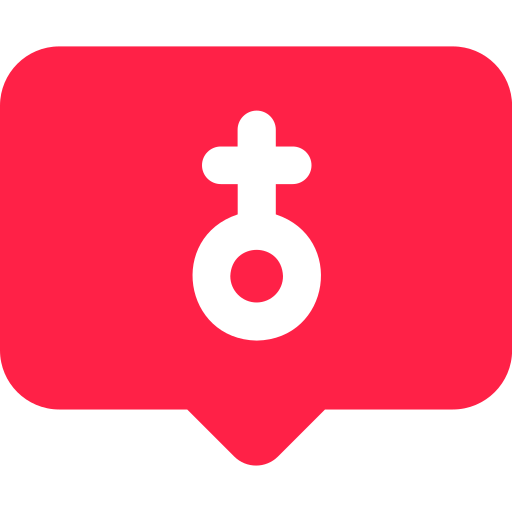 símbolo femenino icono gratis