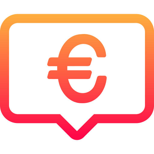 euro icono gratis