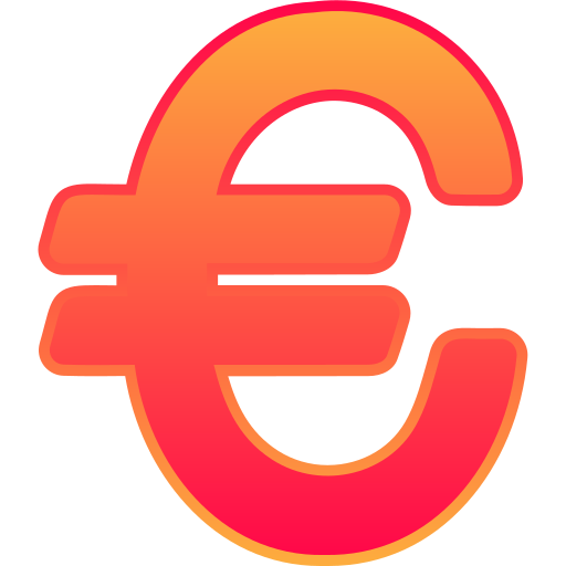 euro icono gratis