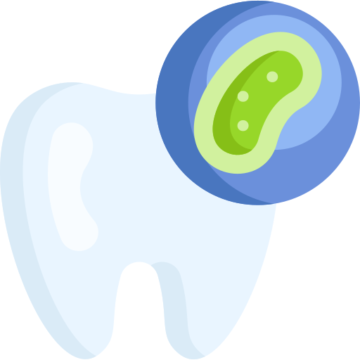 Bacteria Generic Color Fill Icon