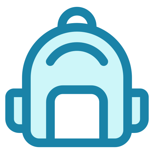 mochila icono gratis