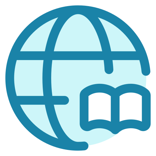 educación global icono gratis