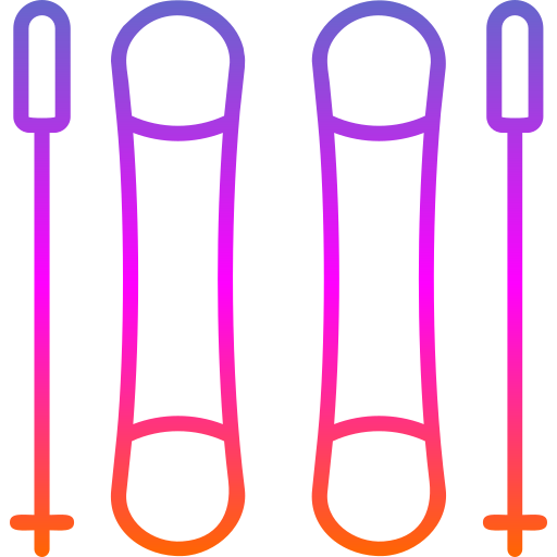 Skiing free icon Skiing free icon