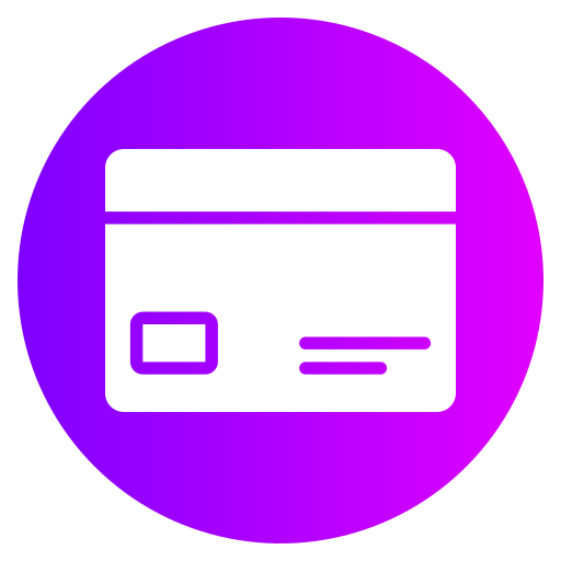 Credit card Generic gradient fill icon