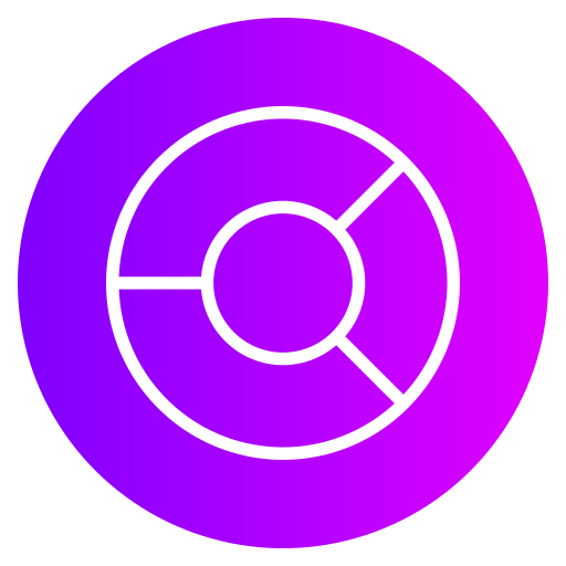 gráfico circular icono gratis