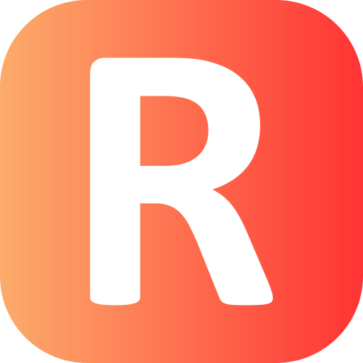 Letter r - Free education icons