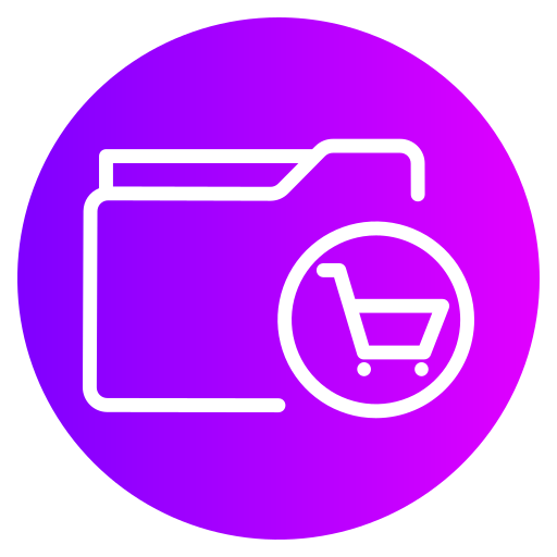 Shopping Generic gradient fill icon