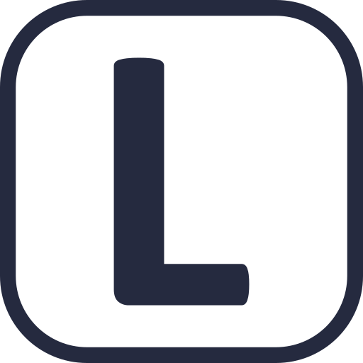 Letter l - Free education icons