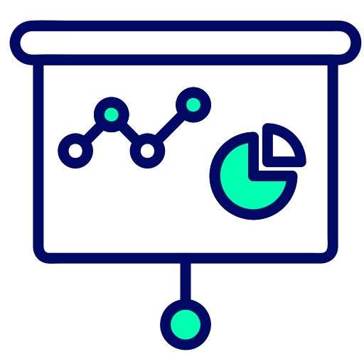 gráfico circular icono gratis