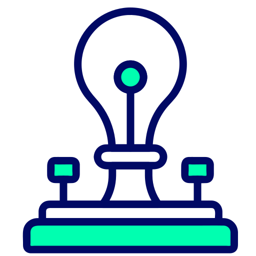 lâmpada grátis ícone