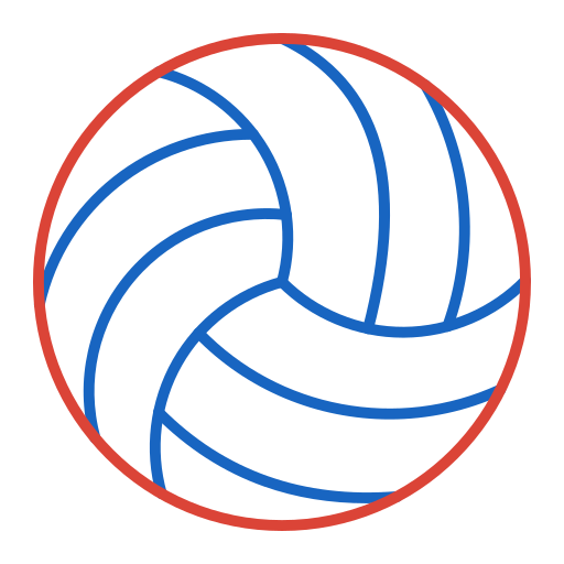 Volleyball Generic color outline icon