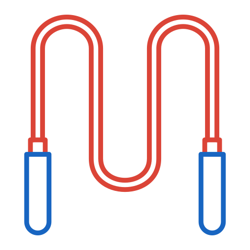 Jumping rope Generic color outline icon