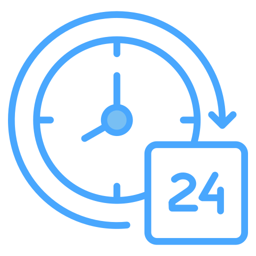 24 horas grátis ícone 24 horas grátis ícone