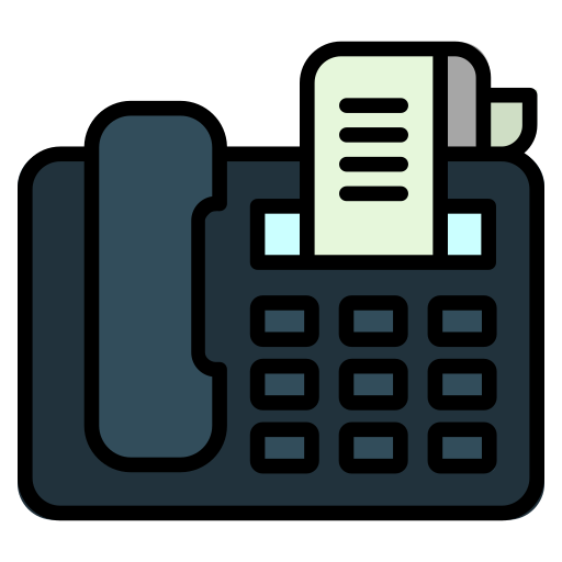 Fax machine Generic color lineal-color icon