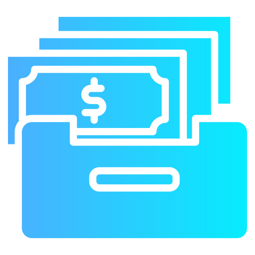 Cash Generic gradient fill icon