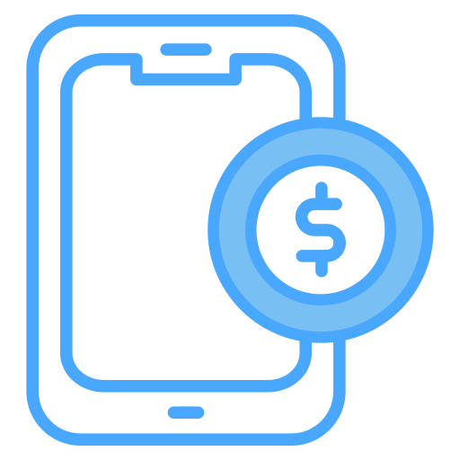 Mobile Banking - Free Icon