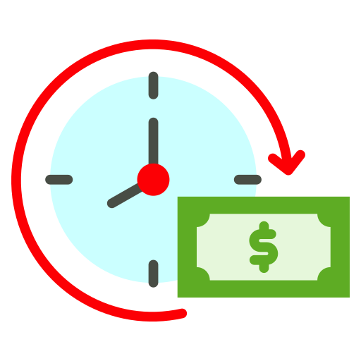 le temps, c'est de l'argent Icône gratuit le temps, c'est de l'argent Icône gratuit
