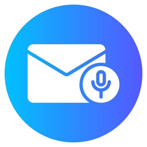 Voice mail - Free communications icons