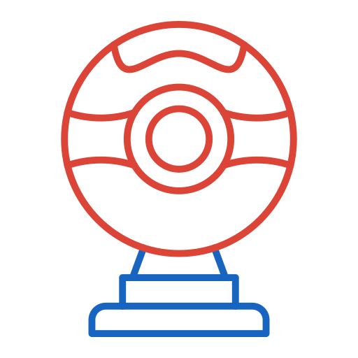 cámara web icono gratis