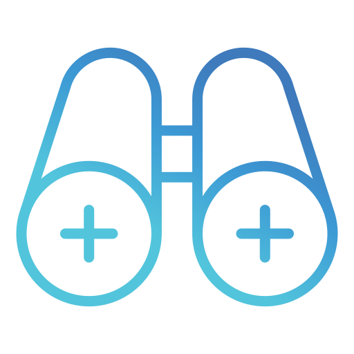 prismáticos icono gratis