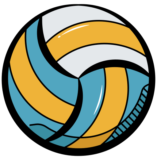 Volleyball Generic color hand-drawn icon