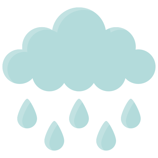 Rain Generic color fill icon