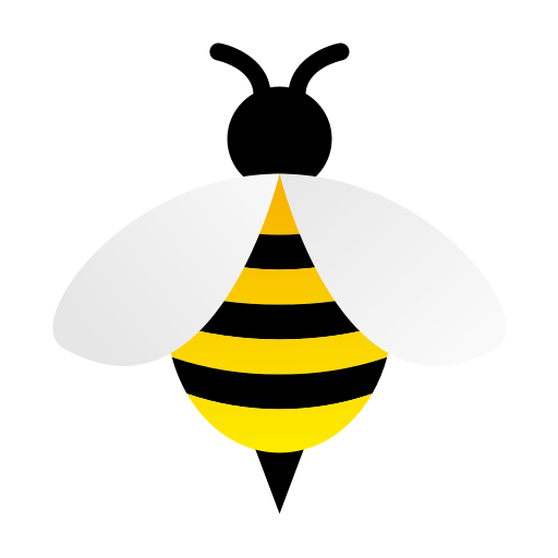 abeja icono gratis