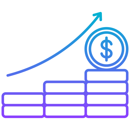 economía icono gratis