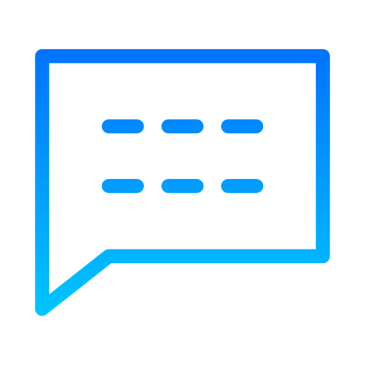 bulle de conversation Icône gratuit
