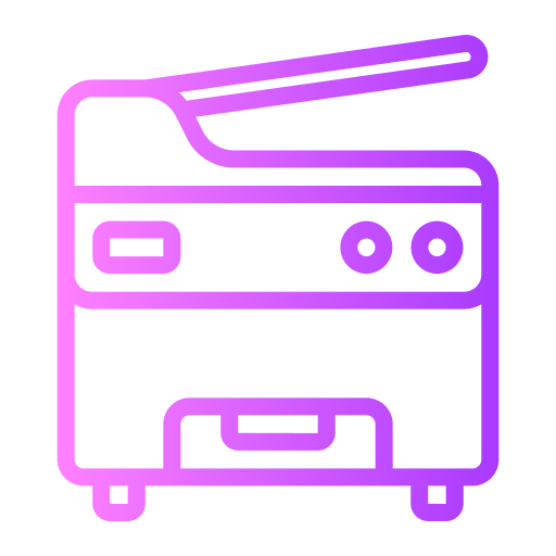 Copy Machine Generic gradient outline icon