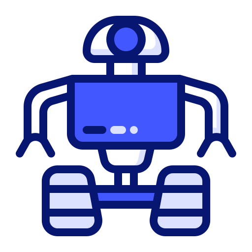 robot espacial icono gratis