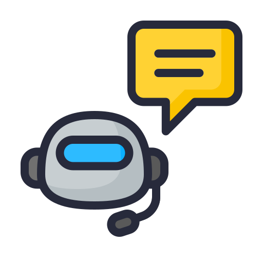 bot conversacional icono gratis