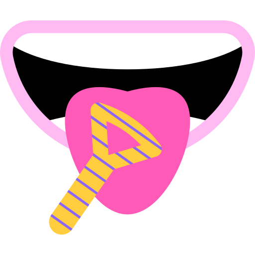 Tongue cleaner free sticker Tongue cleaner free sticker