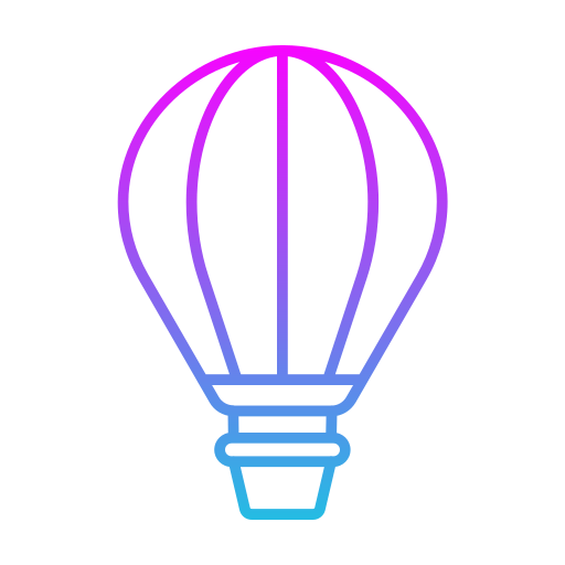 globo aerostático icono gratis