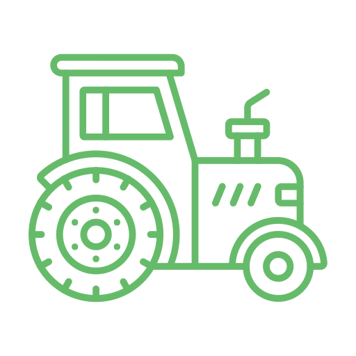 Tractor Generic color outline icon