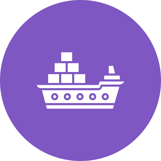 Cargo ship Generic color fill icon