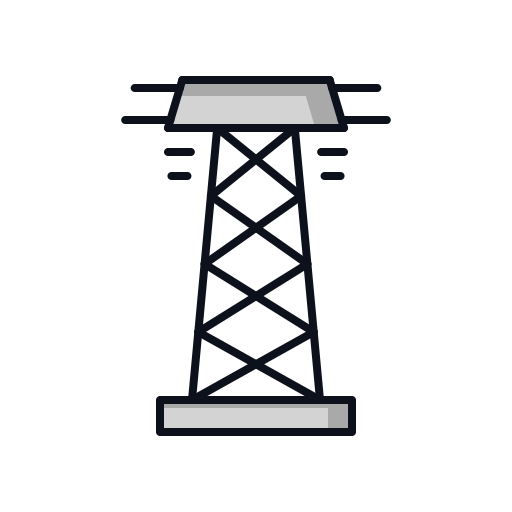 torre eléctrica icono gratis