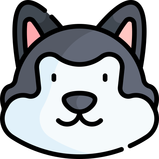 malamute de alaska icono gratis