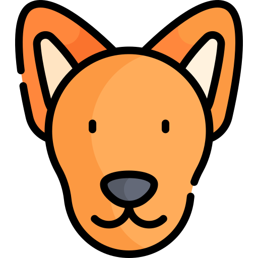 Pharaoh hound Kawaii Lineal color icon