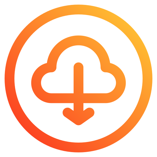 Downloads free icon