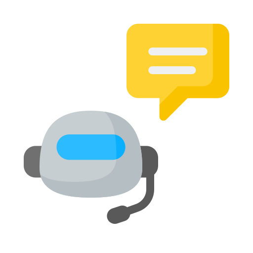 bot conversacional icono gratis