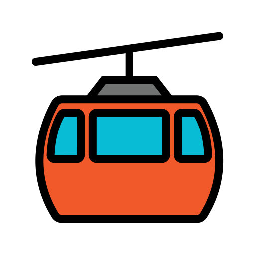 Вагон фуникулера бесплатно иконка