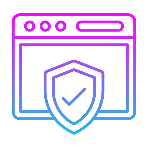 seguridad web icono gratis