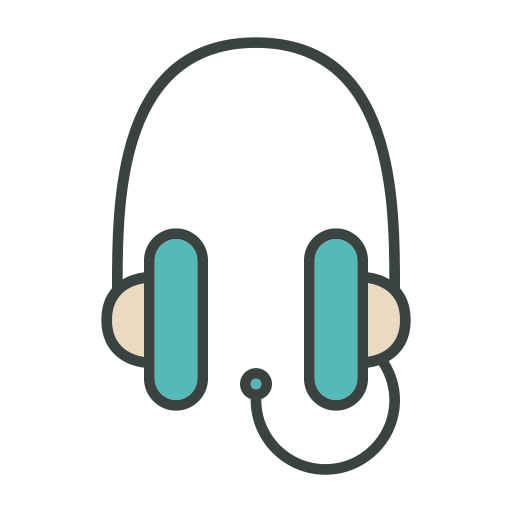 micrófono de auriculares icono gratis