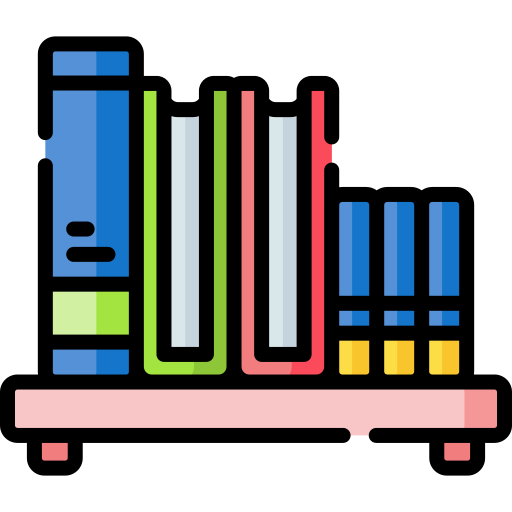 Bookshelf free icon