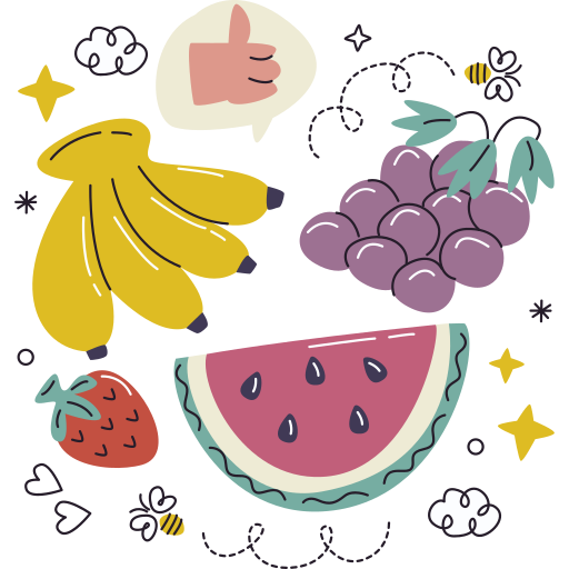 la nourriture saine gratuit sticker
